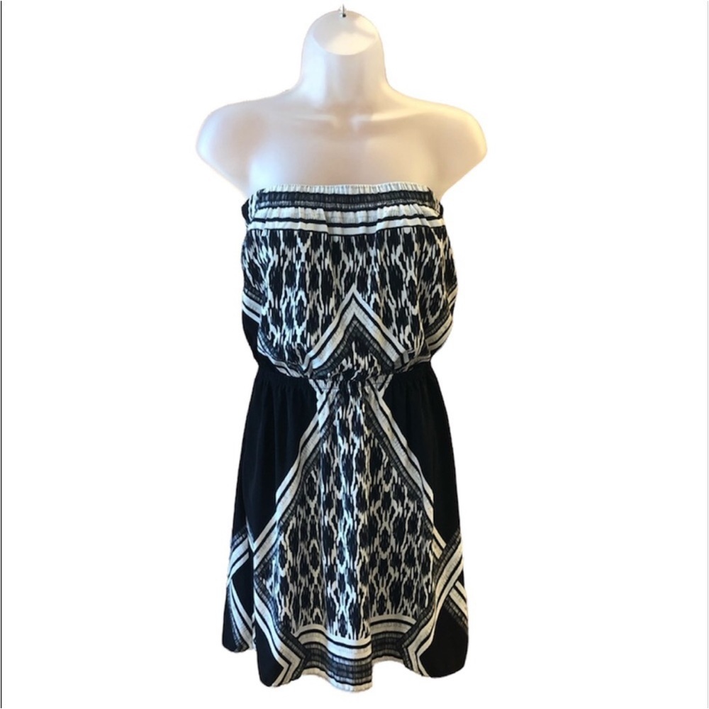 Express strapless dress